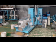 cadena de producción flotante de acero inoxidable de la alimentación de los pescados de 1-12m m poder 5.5-132kw del motor principal