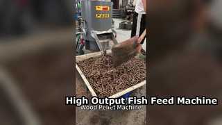 Máquina de fabricación de pellets de madera industrial, pellets de aserrín de alto rendimiento para plantas y madera de biocombustible