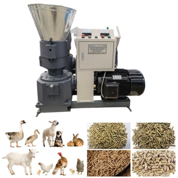 Conveniente para la capacidad del molino 50-1200kg/H de la pelotilla de la alimentación del trigo del cacahuete de la cáscara del arroz de las aves de corral