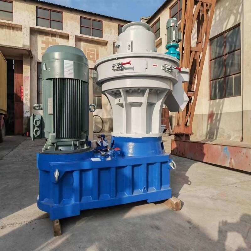 cadena de producción de la pelotilla de la biomasa de 2-3tph Ring Die Pellet Machine Whole con CE