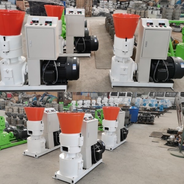 el diesel de la capacidad 80-1000kg/la pelotilla impulsada por motor de la alimentación de la máquina de la pelotilla del pienso muele fácil actúa la fabricación de la alimentación de las aves de corral