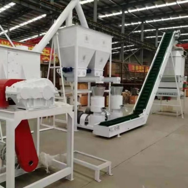Cadena de producción estándar de la pelotilla de la alimentación A1 1-20t/H para el proceso del pienso