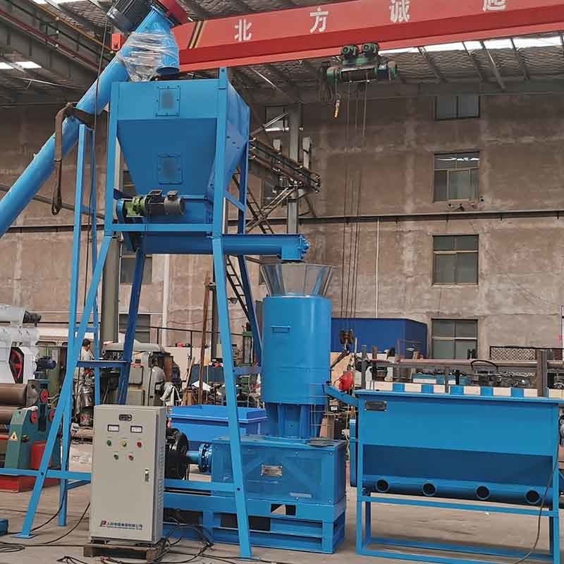 cadena de producción de madera de la pelotilla 600-800kg/H pelotilla de la biomasa que hace el dado del plano de la máquina