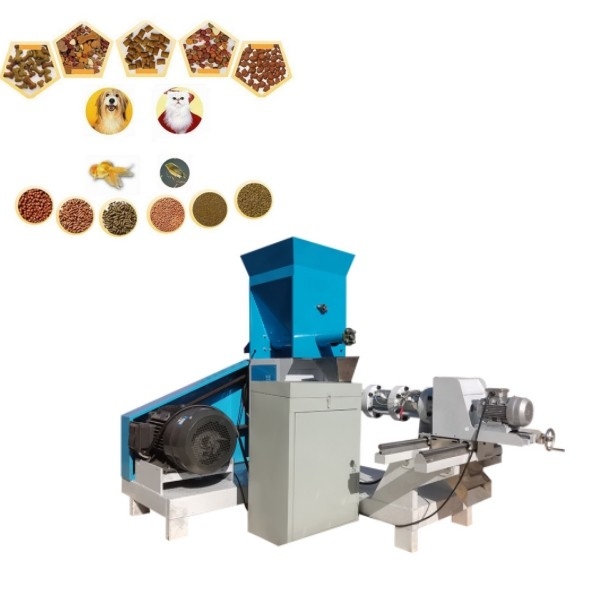 los pescados flotantes de la máquina de Cat Pet Dog Food Extruder de la capacidad 100-500kg/H alimentan la cadena de producción máquinas de proceso de alimentación