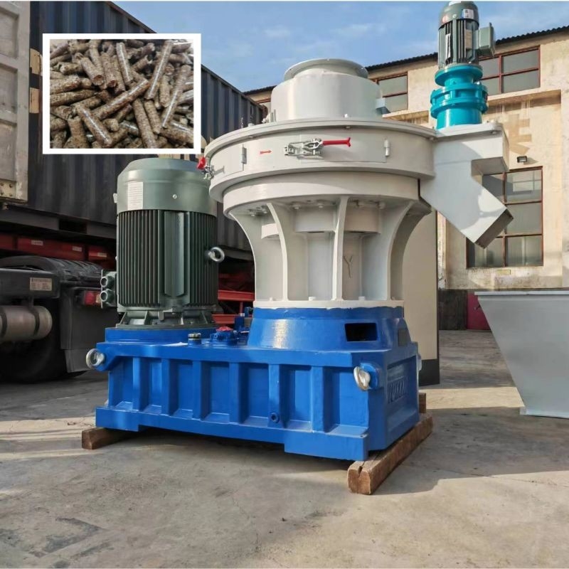 molino de la pelotilla de 1~3t/H Ring Die Biomass Fuel Wood con las pelotillas de 8m m para la calefacción de casa