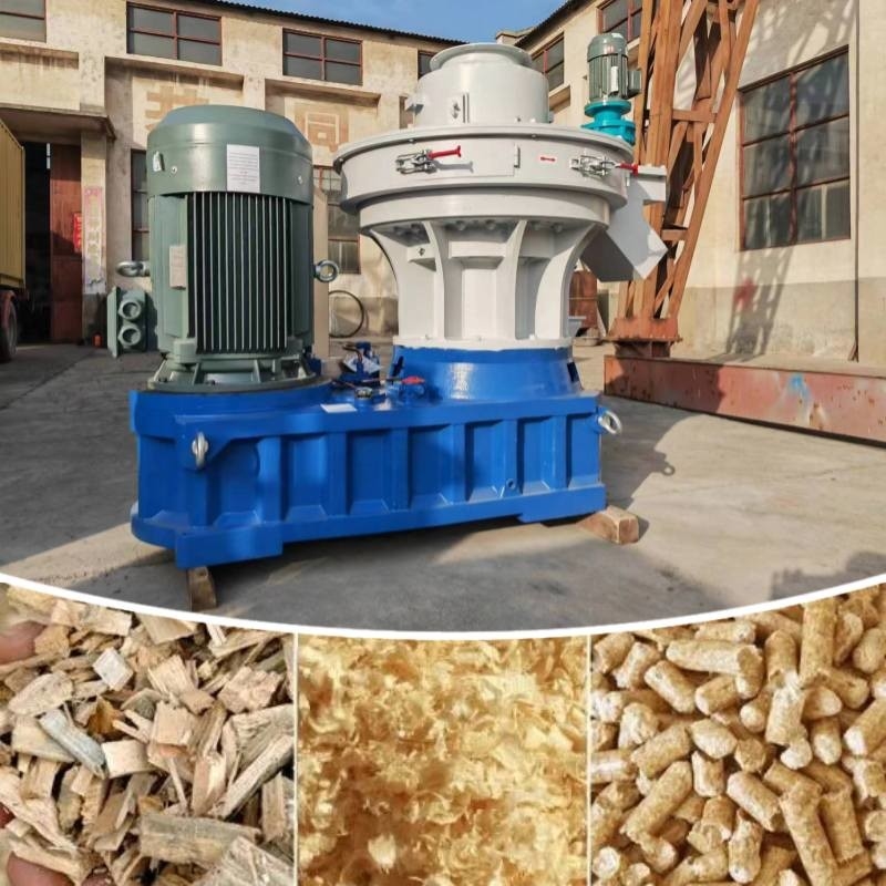 molino de la pelotilla de 1~3t/H Ring Die Biomass Fuel Wood con las pelotillas de 8m m para la calefacción de casa