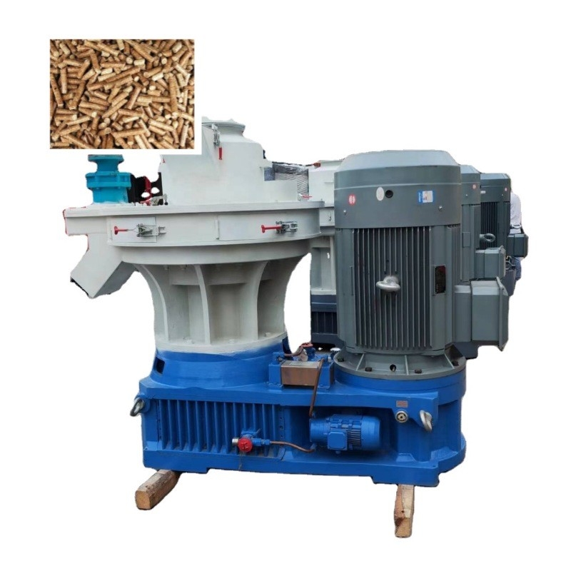 molino de 1t/H Ring Die Biofuel Wood Pellet para Chips Waste Wood Pelletizer de madera