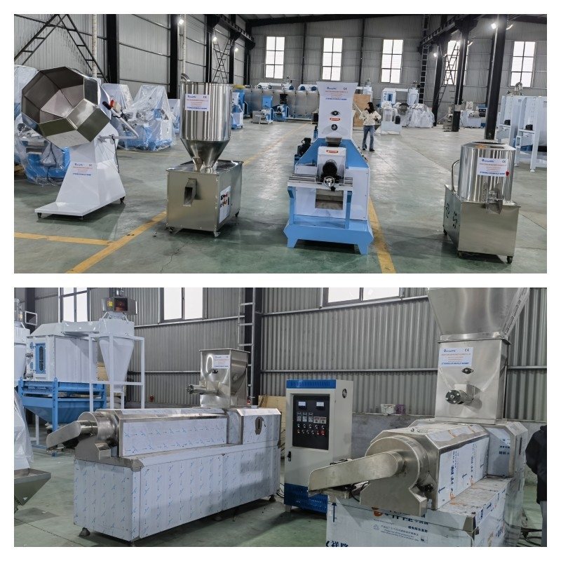 Los pescados flotantes de acero inoxidables alimentan la cadena de producción transportador de tornillo de 0.75kw