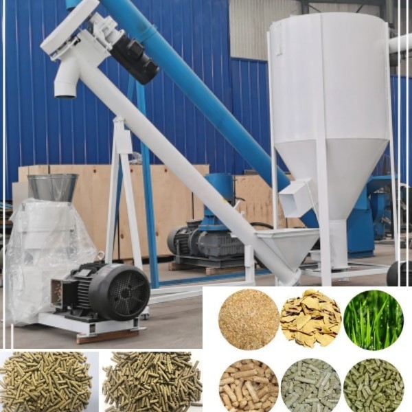 Cadena de producción animal del pienso de la máquina 100-1200kg/H del fabricante de la alimentación de pollo