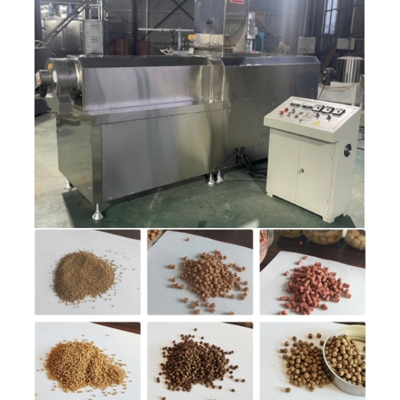 Pelotilla flotante de la alimentación de los pescados del OEM 0.8-12m m que hace el extrusor de la comida de perro casero de la máquina