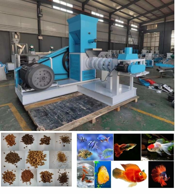 Tipo seco máquina de la garantía de 2 años del extrusor de la alimentación de los pescados con el certificado del CE