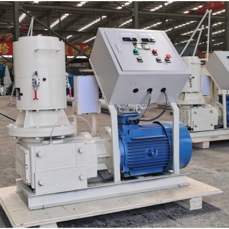 Pastilla de combustible de la biomasa de la cáscara de Straw Wood Pellet Mill Rice que hace la máquina 100 - 1000 kilogramos