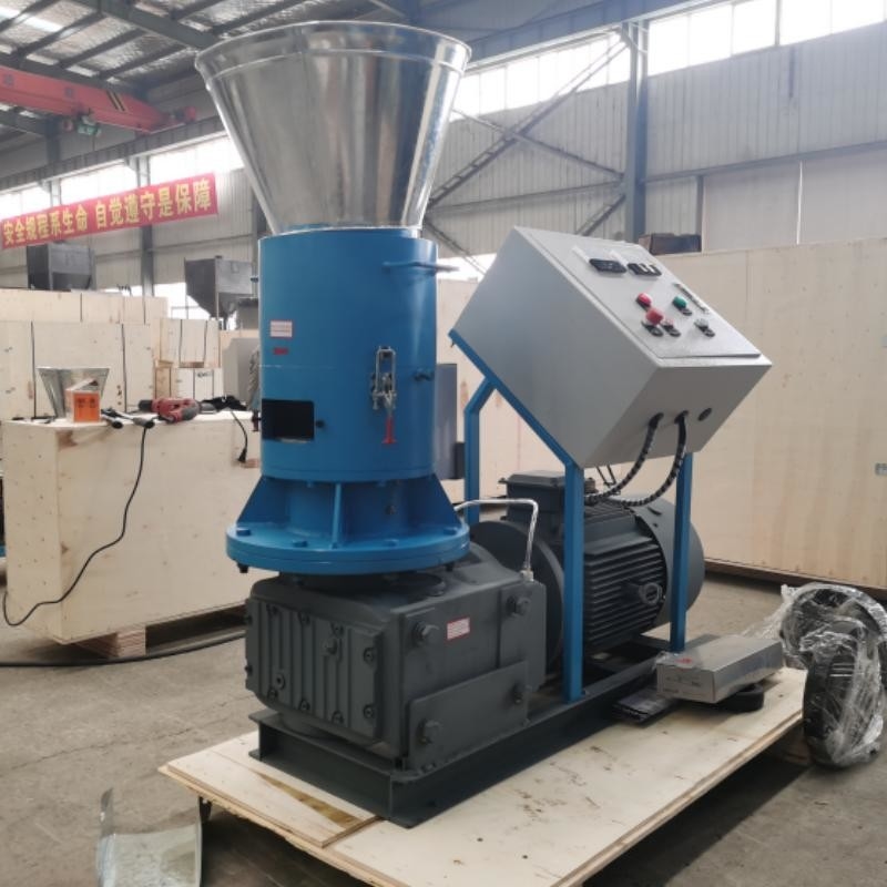 Pastilla de combustible de la biomasa de la cáscara de Straw Wood Pellet Mill Rice que hace la máquina 100 - 1000 kilogramos