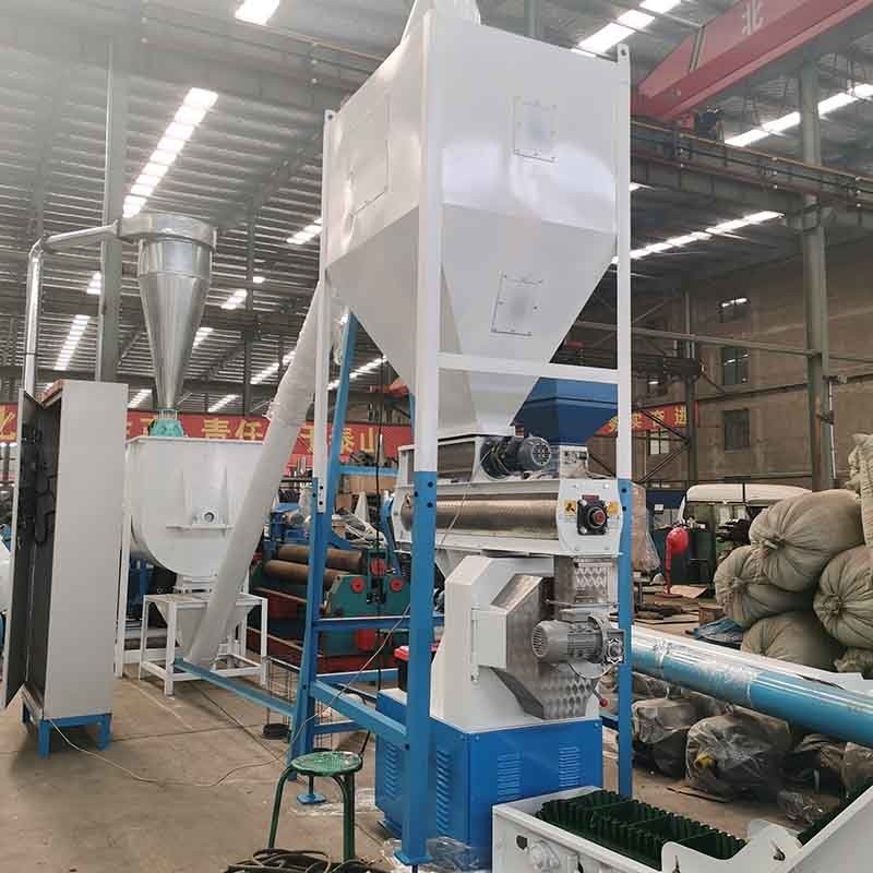 Cadena de producción de la pelotilla del pienso de 5 t/h pelotilla de la alimentación de la vaca del cerdo que hace la máquina