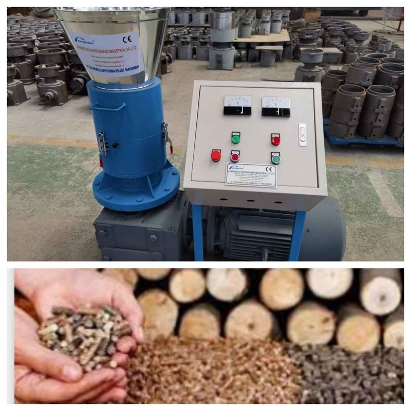pelotilla del serrín de la biomasa del molino 10-80hp de la pelotilla de 500-1000kg/H PTO que hace la máquina con CE