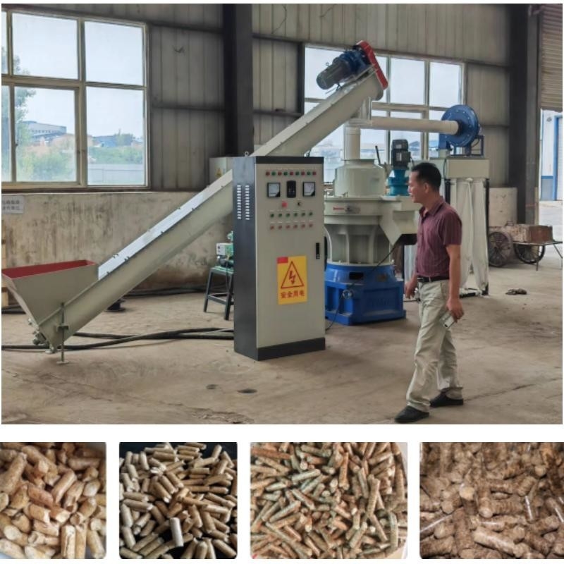 Cadena de producción de la pelotilla de la biomasa del CE máquina de madera grande del molino de la pelotilla de la biomasa del registro
