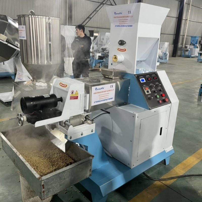Tipo seco automático molino de alimentación flotante de los pescados de la máquina del extrusor del alimento para animales del extrusor de la alimentación de los pescados