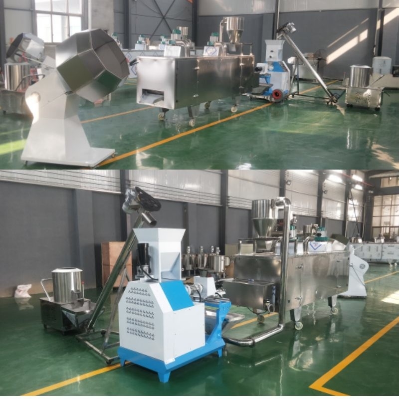 Tipo seco automático molino de alimentación flotante de los pescados de la máquina del extrusor del alimento para animales del extrusor de la alimentación de los pescados
