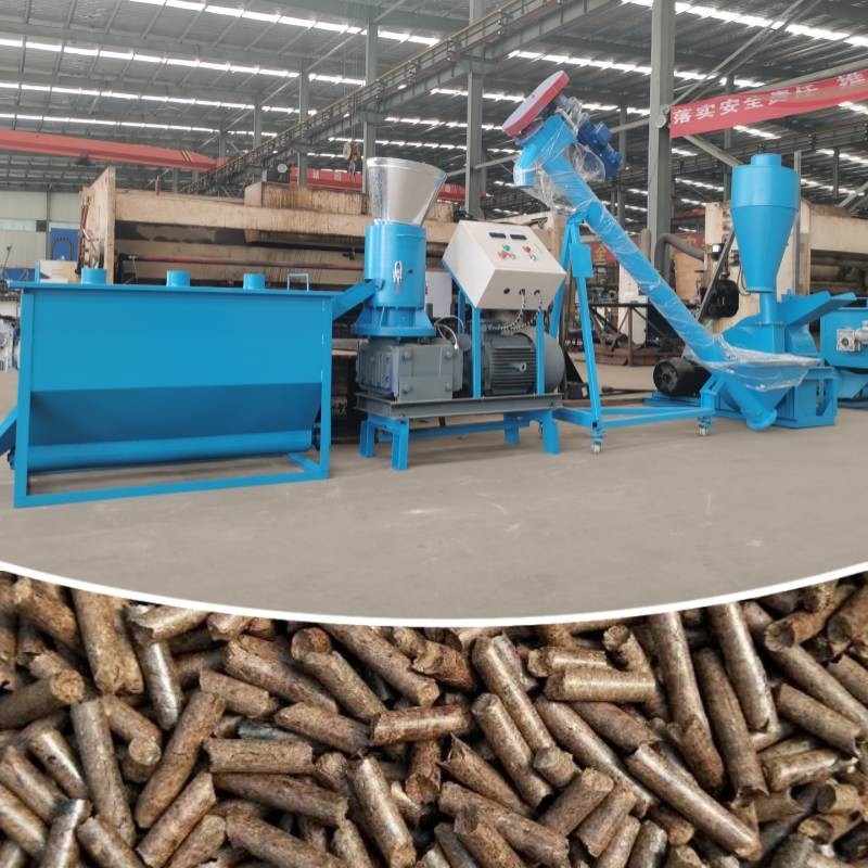 Pequeño CE de madera de madera de la instalación de producción de la pelotilla de la planta de tratamiento 400-600kg/H de la pelotilla
