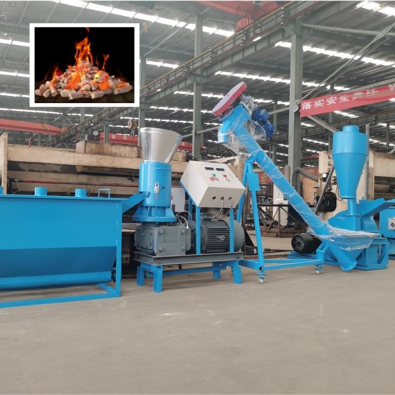 Pequeño CE de madera de madera de la instalación de producción de la pelotilla de la planta de tratamiento 400-600kg/H de la pelotilla