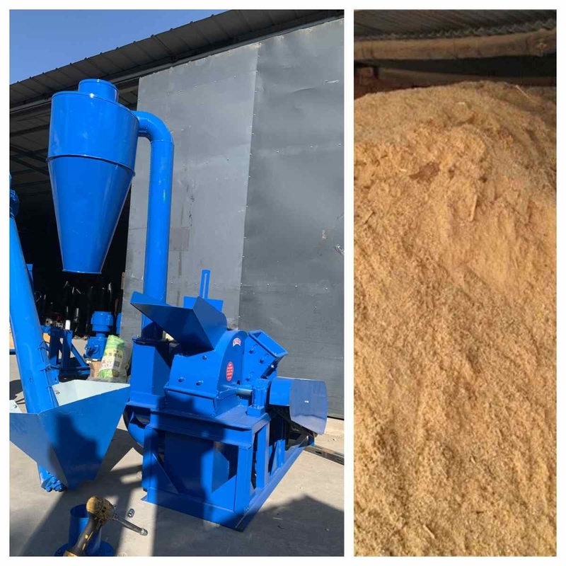 15kw 500kg/H ramifica la amoladora de madera Machine de Chips Wood Chips Shavings Crushing 420-3