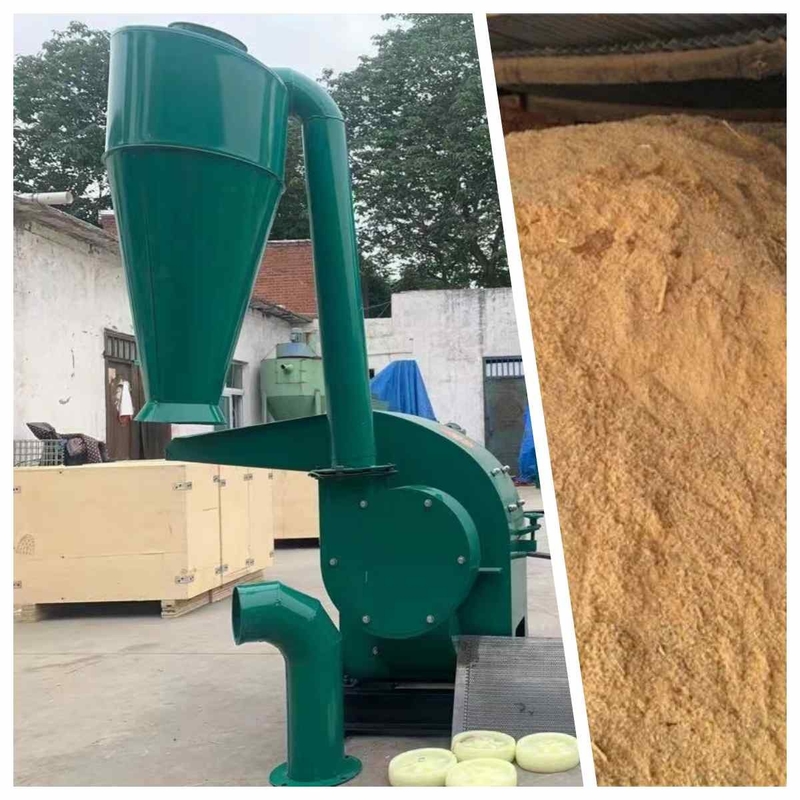 Molino de martillo fuerte de la alimentación de Straw Husk Grass Corn MaizeHay del grano a la harina de pulido del forraje