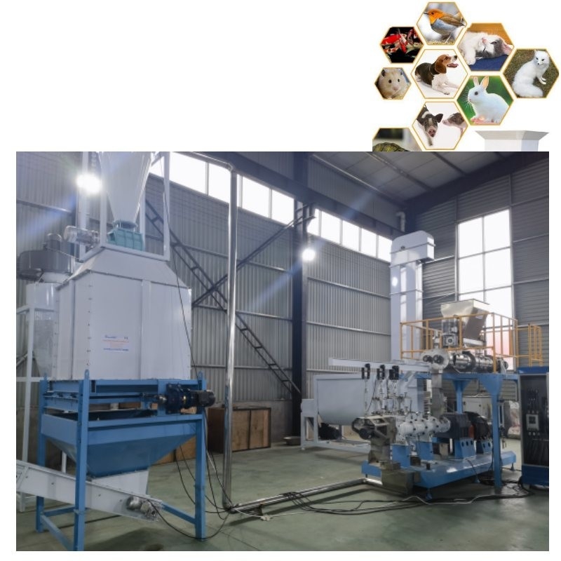 Los pescados del CE alimentan la flotación granulan la fabricación trabajan a máquina 0.9-15m m Cat Dog Feed Making Machine