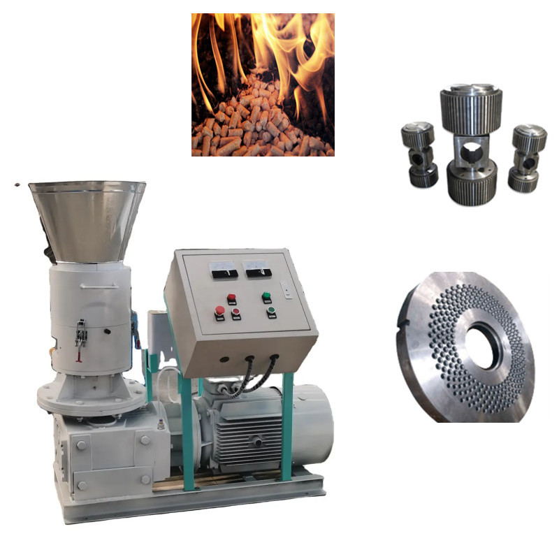 molino automático de madera de la pelotilla de la alimentación de la lubricación de la máquina 0.8-4ton/H de la prensa de la pelotilla de 4-12m m
