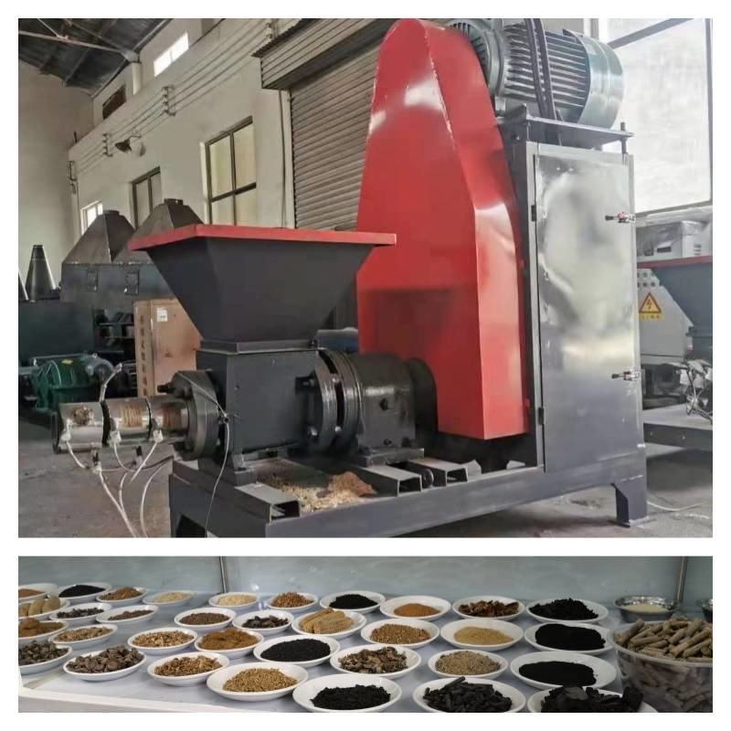 8-10% máquina de la briqueta del combustible biológico de la densidad de la máquina 1.1-1.3g/Cm3 del enladrillado de la biomasa de la humedad