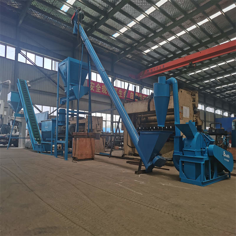 Línea de producción de pellets de madera de 118KW 1000-2000kg/H 2000*500*600cm gabinete de control eléctrico