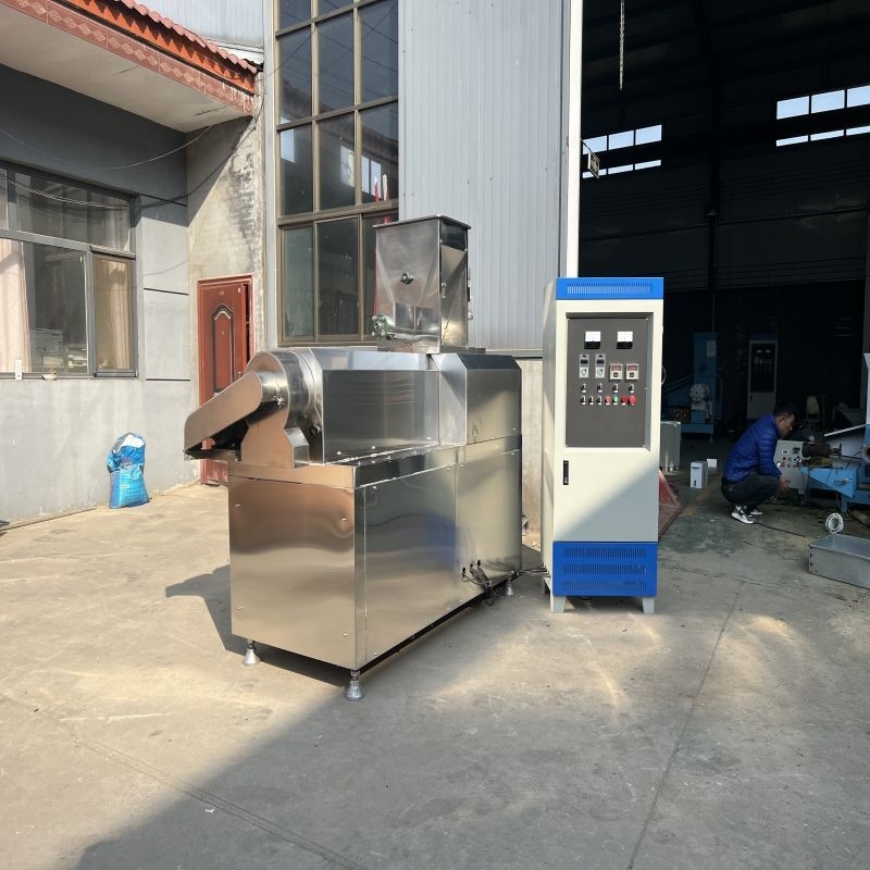 500 kg/h Extrusor de alimentación para peces de tipo seco de acero inoxidable