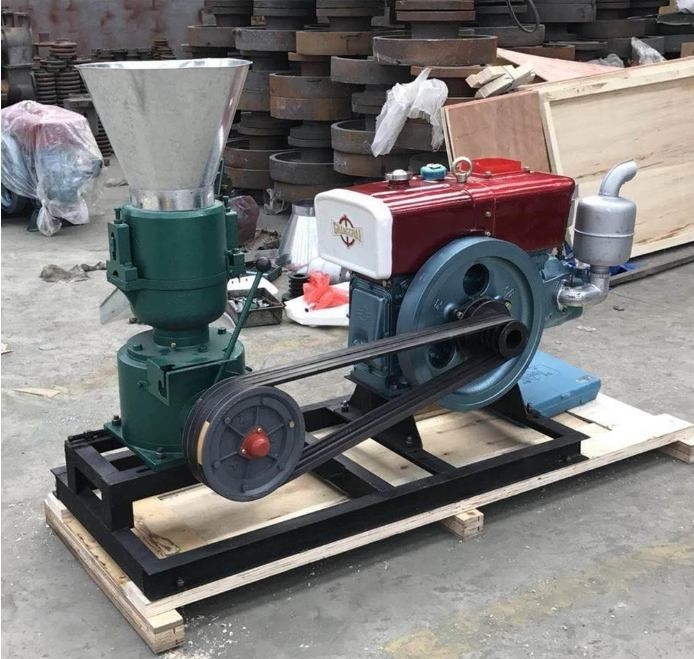 22HP Molino de pellets de alimentación personalización del color para la alimentación de pollos