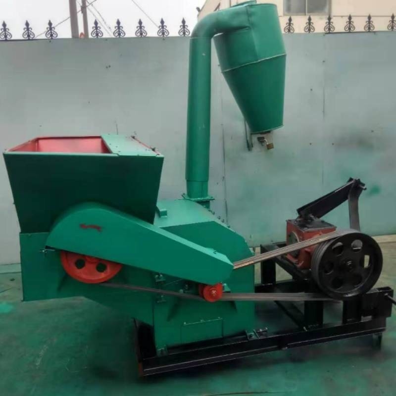 0.9-2t/H Producción de molino trituradora de la máquina 22kw Color personalizado triturador de madera