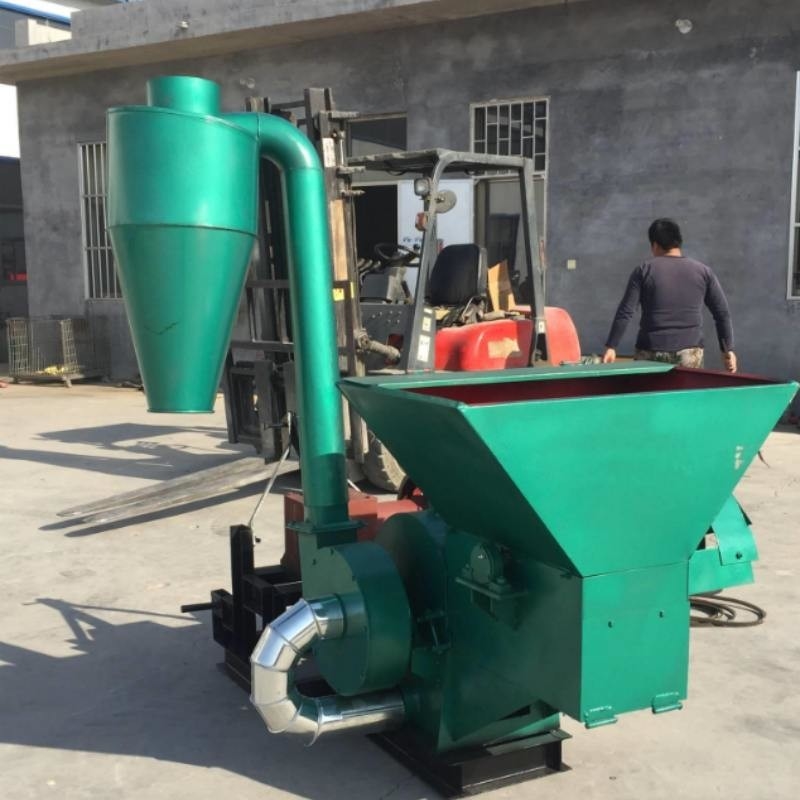 0.9-2t/H Producción de molino trituradora de la máquina 22kw Color personalizado triturador de madera