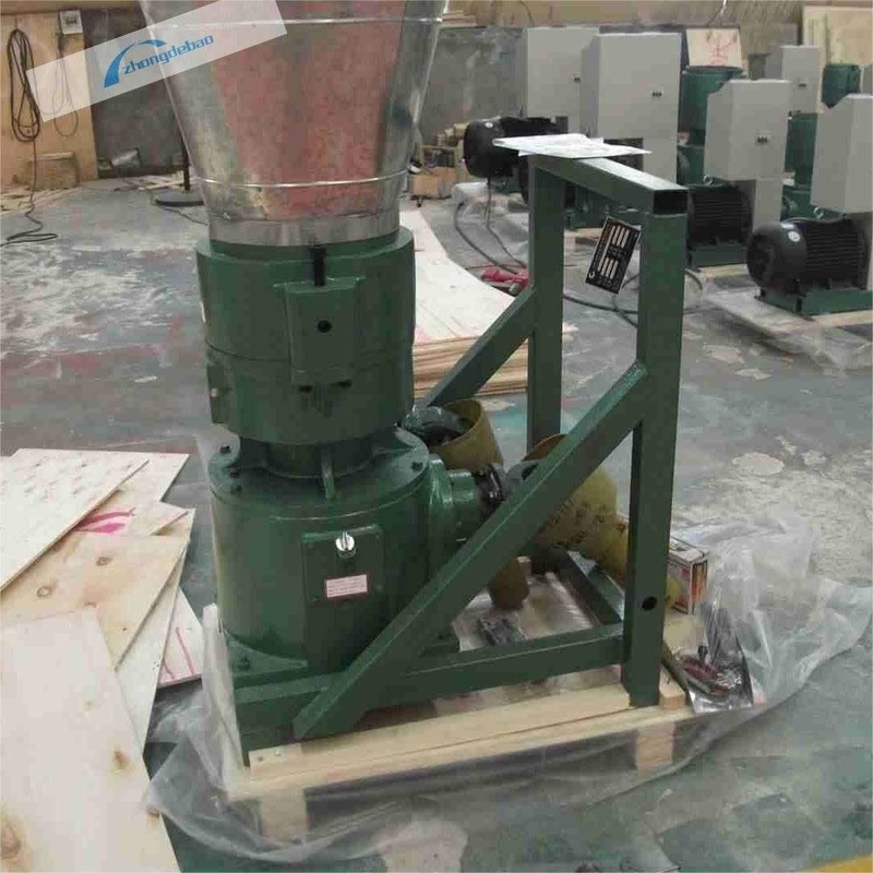 15-55 HP Maquina de molino de pellets de madera para alimentación de alimentación de aves de corral 100-450 Kg/H para alimentación de aves de corral o biomasa