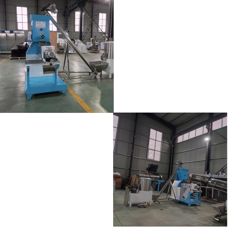 Extrusor de alimentación de peces de tipo seco de alto rendimiento máquina flotante de hundimiento 160KW