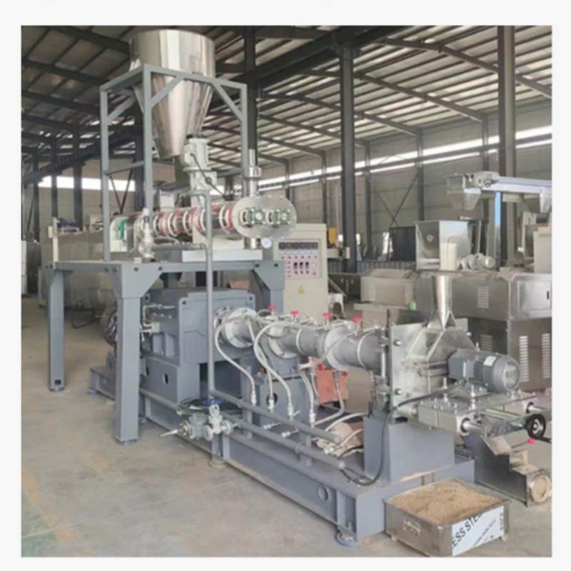 Máquina de extrusión de alimentación flotante totalmente automática Línea de producción de alimentación flotante para peces 5.5KW