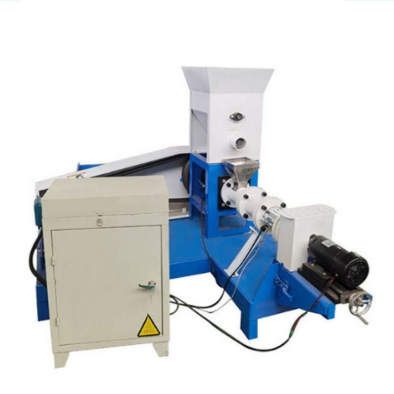 Maíz y soja Extrusor de alimento para peces de tipo seco Equipo de extrusión seca 80 kg/h