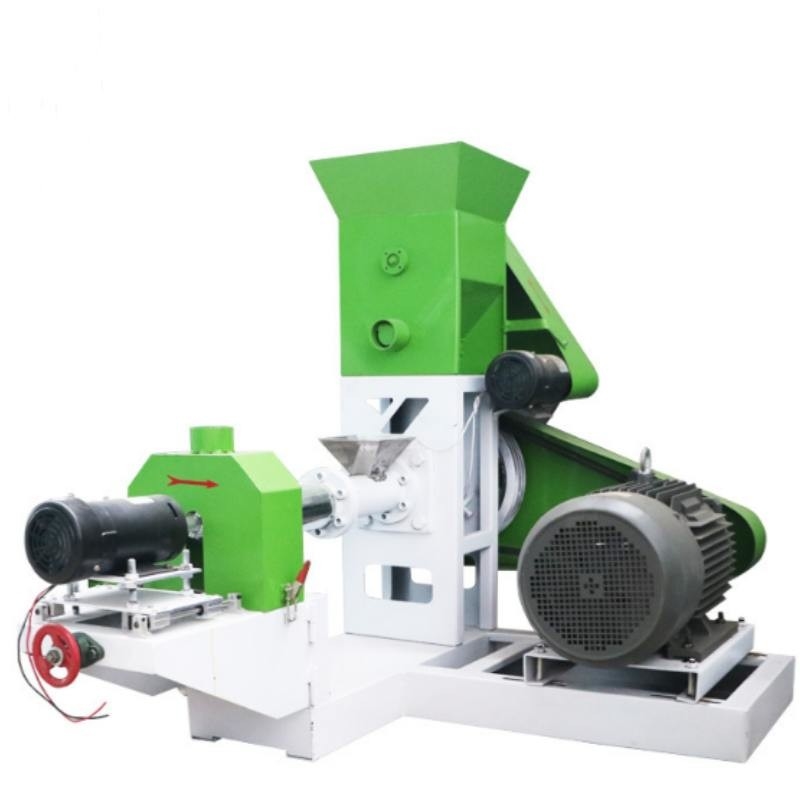 Maíz y soja Extrusor de alimento para peces de tipo seco Equipo de extrusión seca 80 kg/h