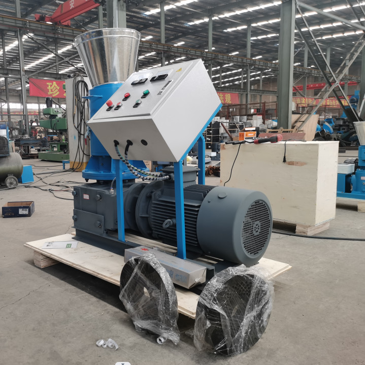 Molino de martillo de madera Aserrín Pelletos de combustible para la fabricación de maquinaria hogar 100-150KG/H Molino eléctrico de pellets de madera