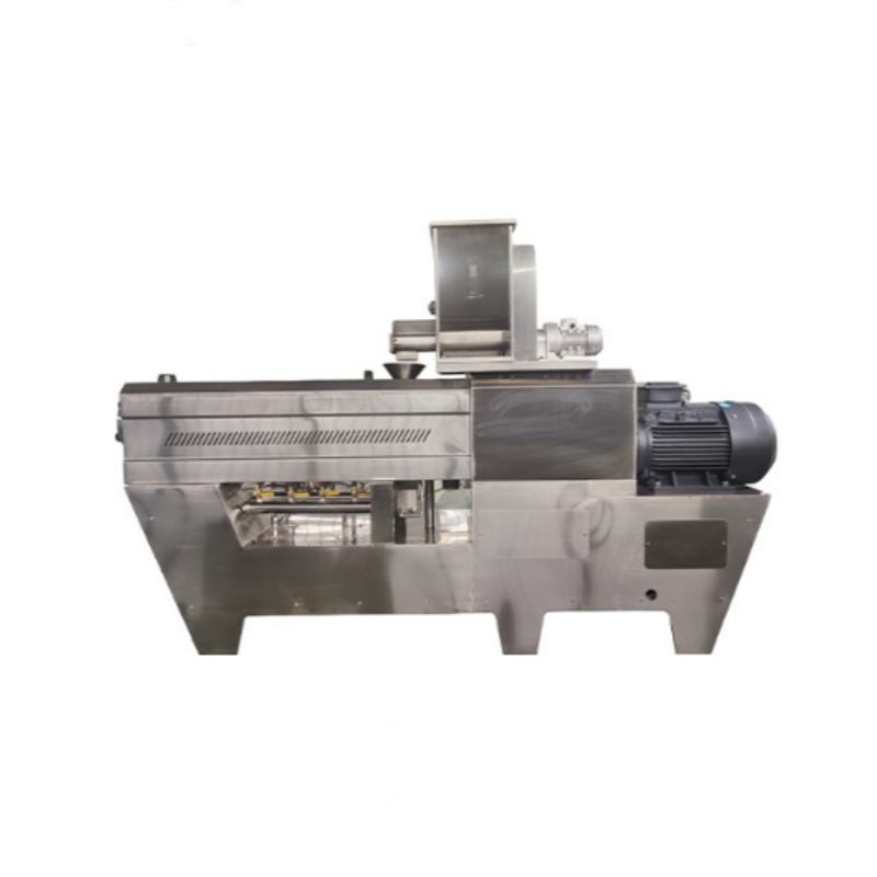 Material de acero inoxidable blanco azul Extrusor de alimentación de tornillo Extrusor de alimentos para perros