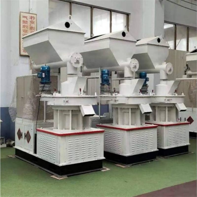 Eficiencia Máquina de briquetado de biomasa para briquetas de paja de madera con capacidad de 200-500 kg/h y 18,5 kW