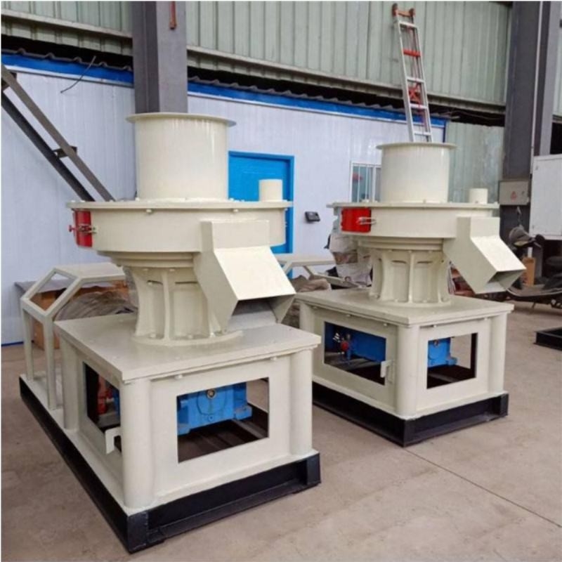 Eficiencia Máquina de briquetado de biomasa para briquetas de paja de madera con capacidad de 200-500 kg/h y 18,5 kW