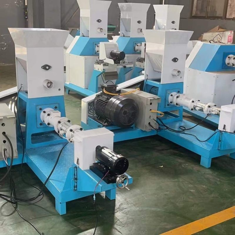 60 kg/h - 100 kg/h extrusora de pellets de alimentación para camarones de la máquina de alimentación de peces de tipo seco