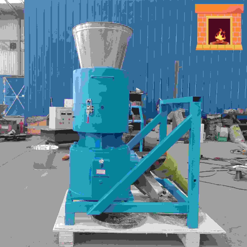 Gran producción con molino de pellets motorizado para tractor de 10-80 caballos de fuerza