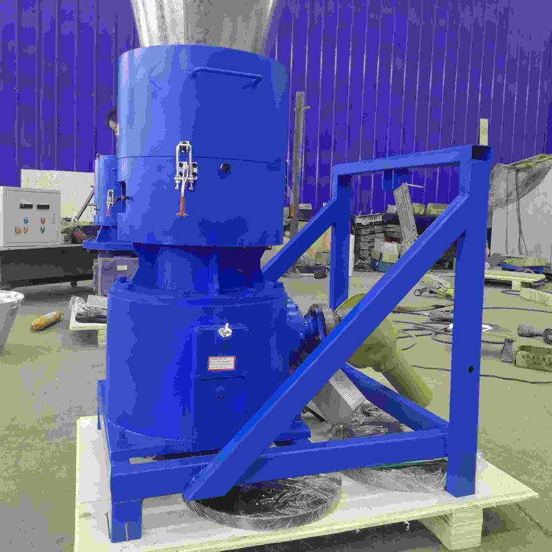 Molino de pellets accionado por PTO de caja de madera con 80-1000 kg/h de producción para la producción de pellets de madera