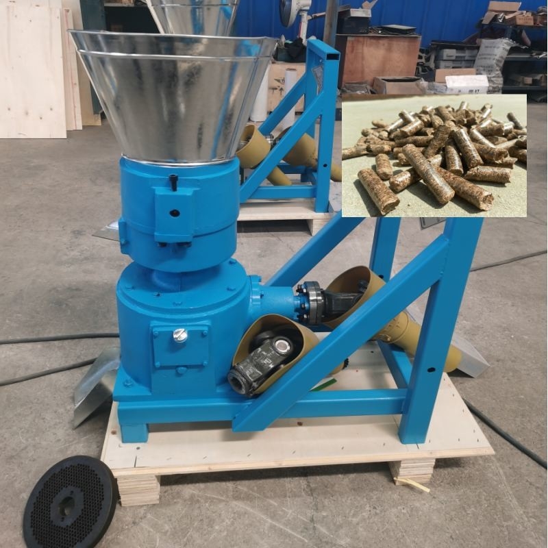 Molino de pellets PTO para la producción de pellets de madera