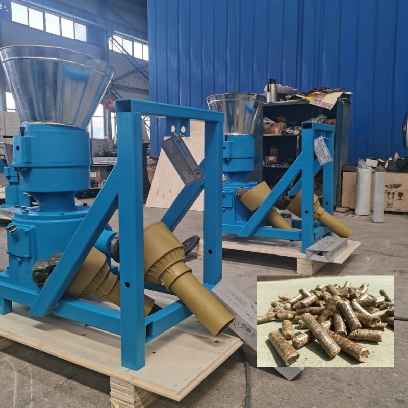 Molino de pellets PTO para la producción de pellets de madera
