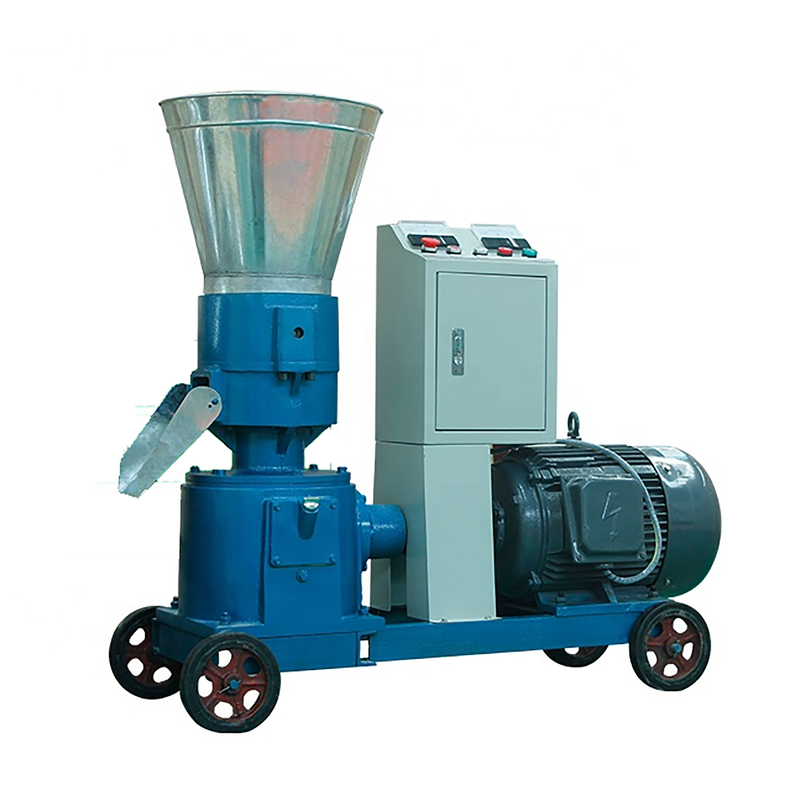 Máquina de pellets para piensos de ganado Unidad de pellets para piensos pequeños Línea de producción de pellets para piensos de cría