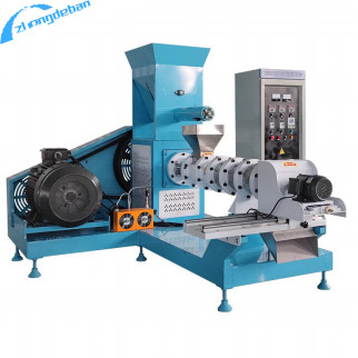Máquina de extrusión de alimentación de tornillo de 1800-2000 kg/h para producir alimentos para animales domésticos y peces flotantes